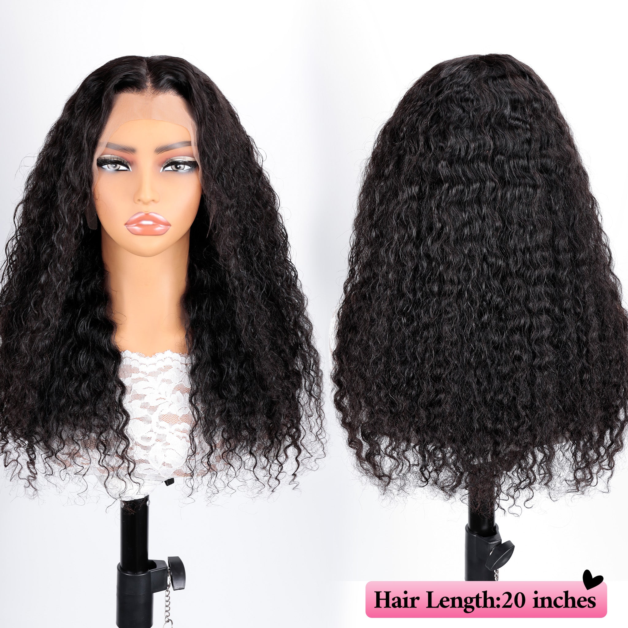 Ultimate Glamour | 13x4 Lace Front Bouncy Curls Wig - 100% Remy Human Hair